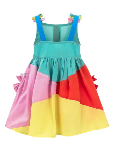 Shop Stella Mccartney Bows Dress In Colorful