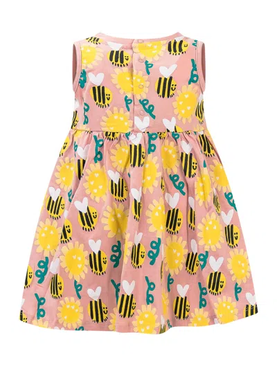 Shop Stella Mccartney Bees Dress In Glicine/multicolor