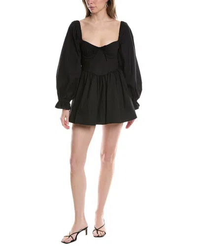 Shop 70/21 Sweetheart Mini Dress In Black