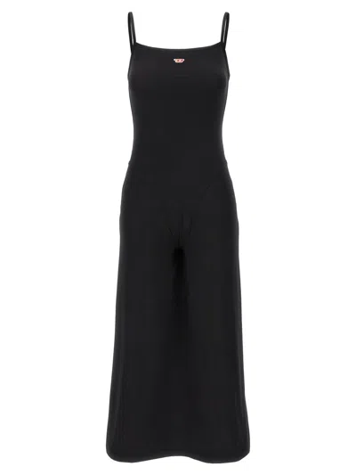 Shop Diesel 'd-italia' Dress In Black