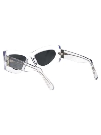 Shop Gcds Sunglasses In 26c Crystal