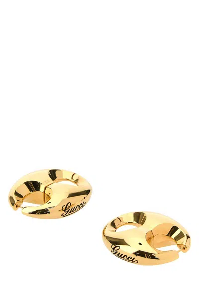 Shop Gucci Earrings In Gold