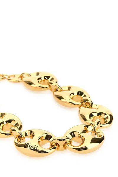 Shop Gucci Necklaces In Gold