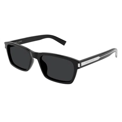 Shop Saint Laurent Eyewear Sunglasses In Black