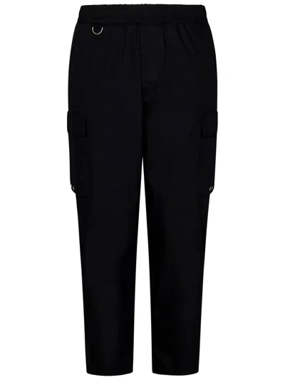 Shop Low Brand Trousers In Nero