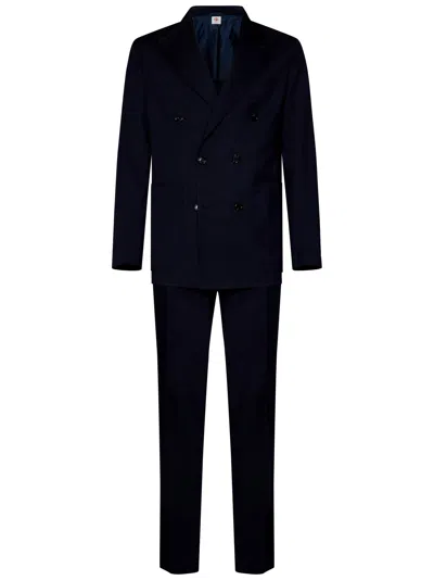 Shop Luigi Borrelli Suit In Blu