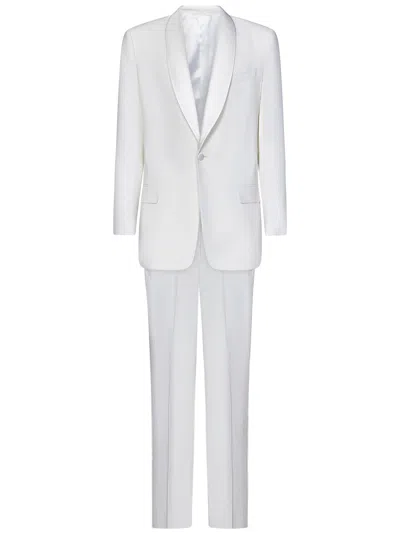 Shop Givenchy Suit In Bianco