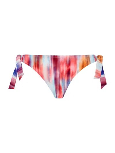 Shop Vilebrequin Women's Flamme Printed Bikini Bottoms In Multicolore