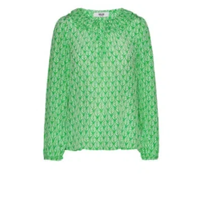 Shop Moliin Laurel Shirt In Irish Green