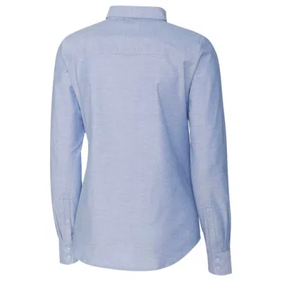 Shop Cutter & Buck Light Blue Houston Astros City Connect Oxford Stretch Dress Shirt