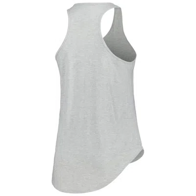 Shop Profile Heather Gray Penn State Nittany Lions Arch Logo Racerback Scoop Neck Tank Top