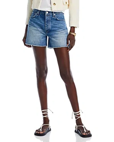 Shop Rag & Bone Vintage Cuff Off Denim Shorts In Noelle