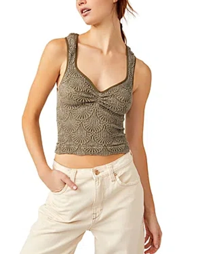 Shop Free People Love Letter Sweetheart Cami In Stingray