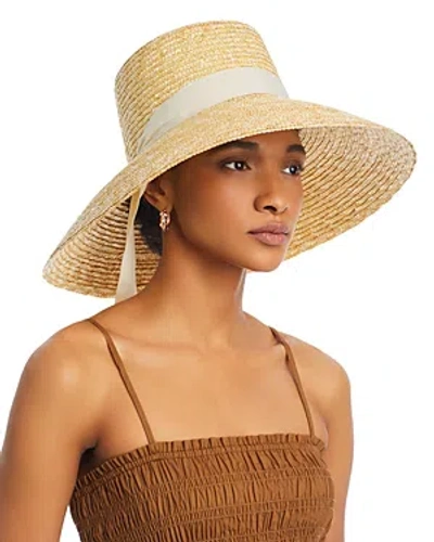 Shop Hat Attack Cora Sunhat In Natural/ivory