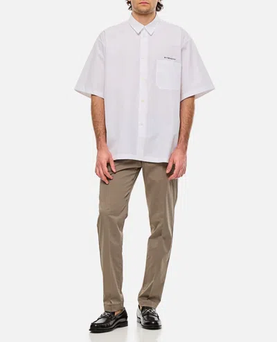 Shop Givenchy Hawaii Cotton Shirt In White