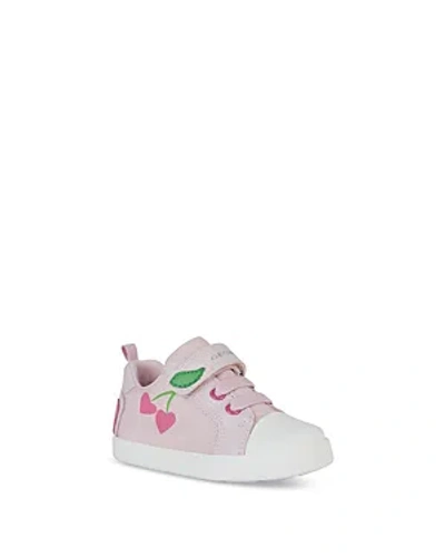 Shop Geox Girls' Kilwi Sneakers - Toddler In Pink/fuchsia
