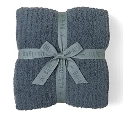 Shop Barefoot Dreams Cozychic Ribbed Throw In Blue Cove