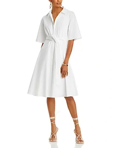 Shop Kobi Halperin Tiffany Shirt Dress In White