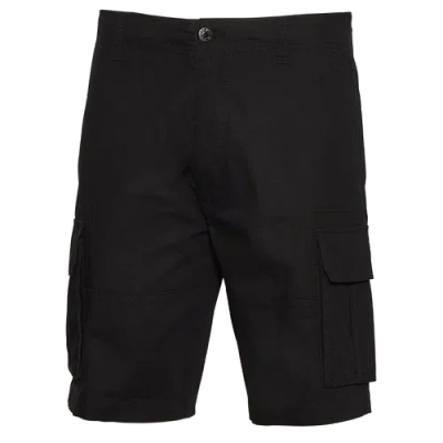 Shop Csg Mens  Essential Cargo Shorts In Black