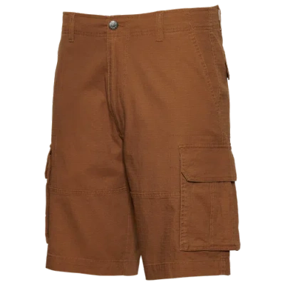 Shop Csg Mens  Essential Cargo Shorts In Khaki