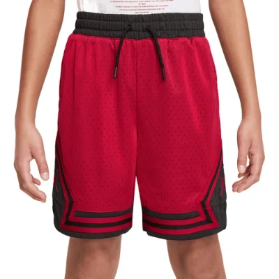Shop Jordan Boys  Air Diamond Shorts In Red