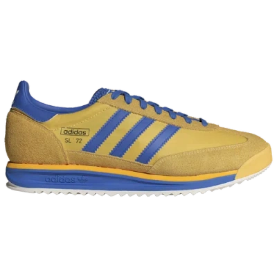 Shop Adidas Originals Mens  Sl 72 Rs In Core White/bright Royal/utility Yellow