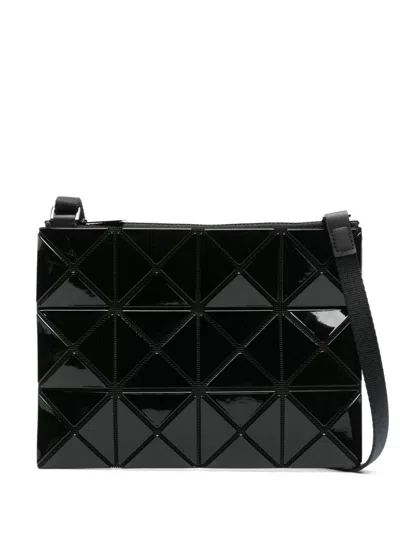 Shop Bao Bao Issey Miyake Lucent Geometric-panel Crossbody Bag In Black