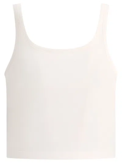 Shop Palm Angels "classic Logo" Tank Top In White