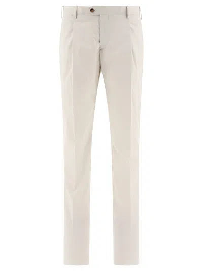 Shop Lardini "soho" Trousers In White