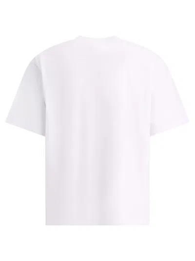 Shop Sacai T Shirt With Zippers Details In White