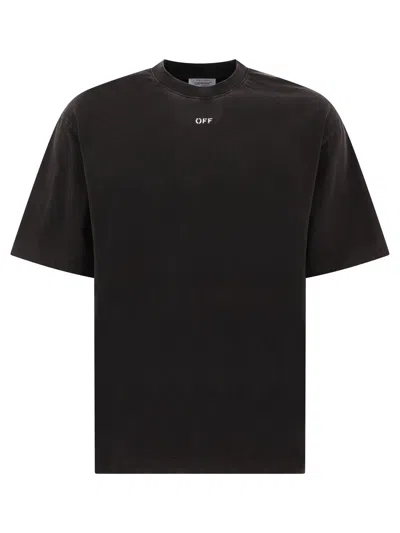 Shop Off-white Off White "st. Matthew" T Shirt In Black
