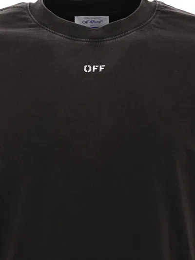 Shop Off-white Off White "st. Matthew" T Shirt In Black