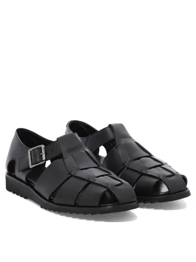 Shop Paraboot "pacific" Sandals In Black