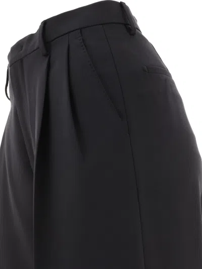 Shop Tagliatore "ebony" Trousers In Black