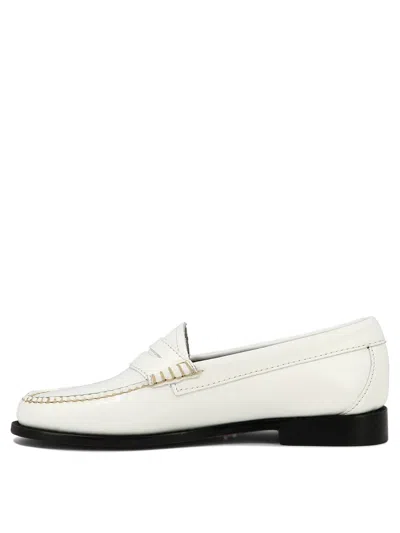 G.h. Bass & Co. Weejuns Penny Loafers & Slippers In White