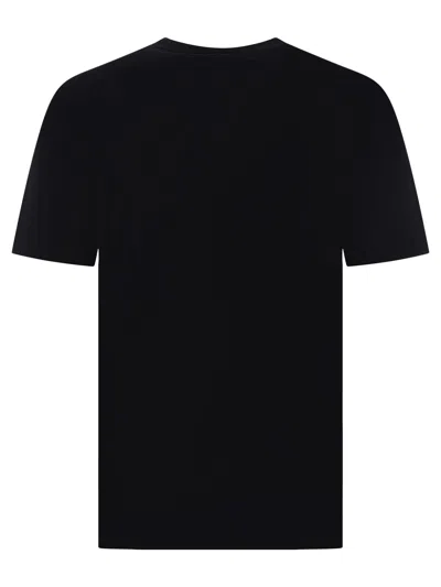 Shop Maison Kitsuné "chillax Fox" T Shirt In 黑色的