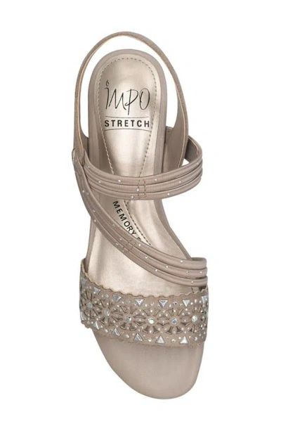 Shop Impo Gatrina Wedge Sandal In Praline