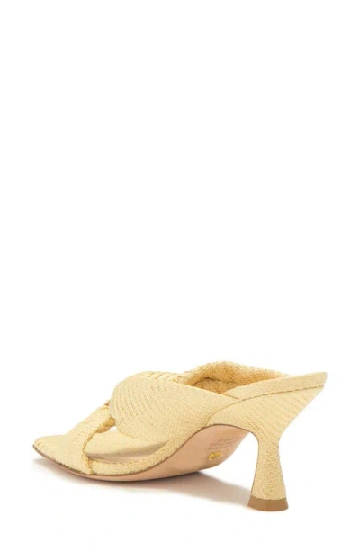 Stuart Weitzman Women's Playa Raffia Knotted Sandals In Wheat