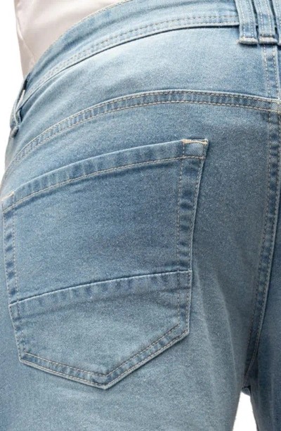 X-ray Stretch Moto Slim Jeans In Light Blue
