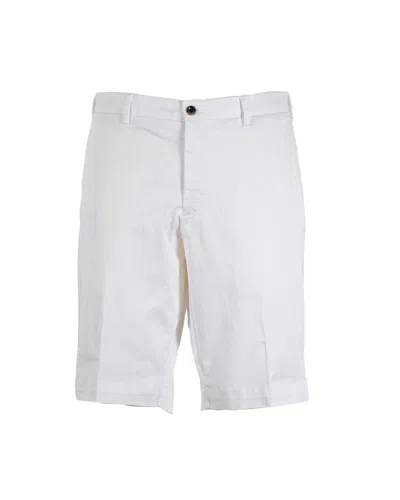 Shop Germano Zama Germano Shorts White In Bianco