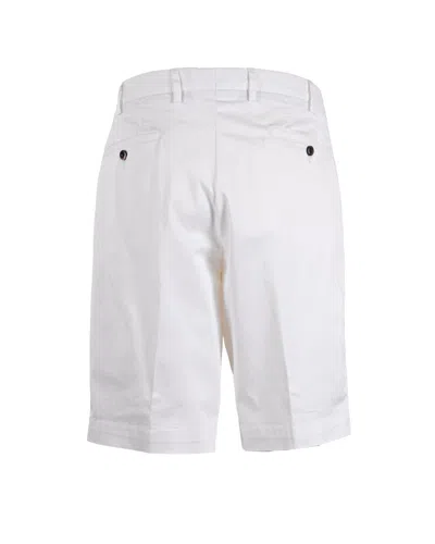 Shop Germano Zama Germano Shorts White In Bianco
