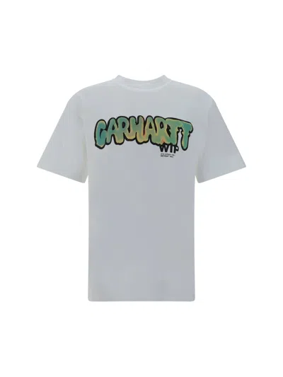 Shop Carhartt Drip T-shirt In White