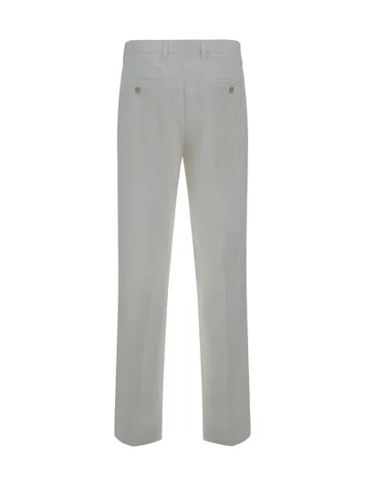 Shop Ferragamo Chino Pants In White