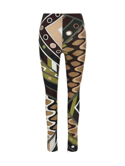 Shop Pucci Leggings In 021