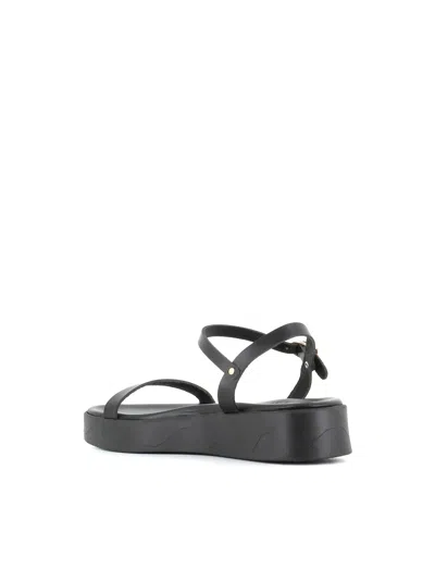 Shop Ancient Greek Sandals Sandal Irida In Black