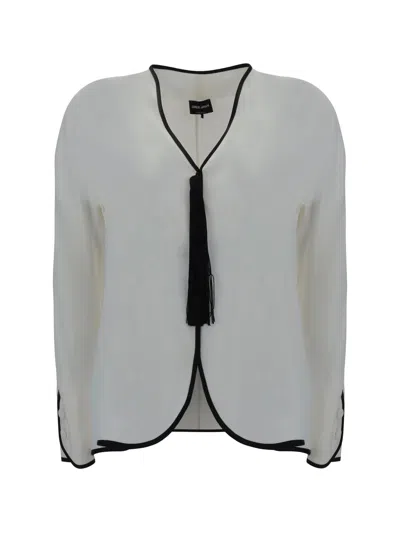 Shop Giorgio Armani Shirt In Brilliant White