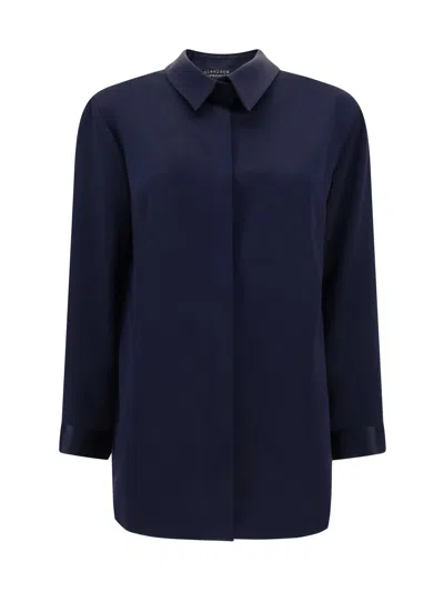 Shop Gianluca Capannolo Katherine Shirt In Navy Blue