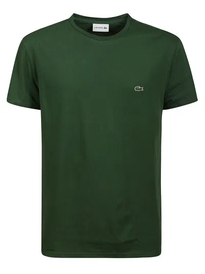 Shop Lacoste Tshirt In Green