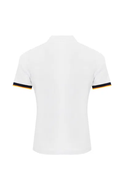 Shop K-way Vincent Polo Shirt In White