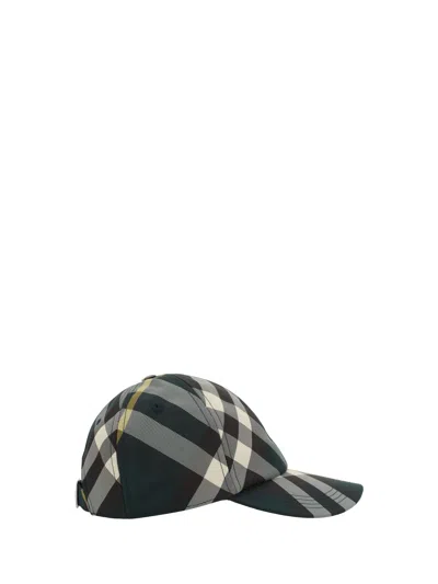 Shop Burberry Baseball Hat In Ivy